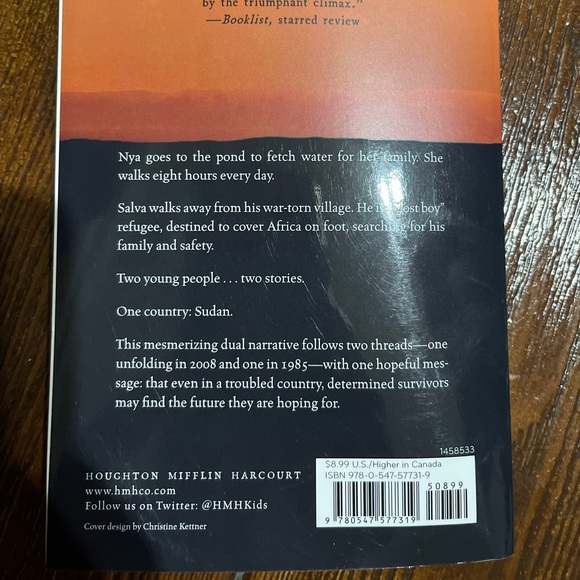 A Long Walk to Water Paperback Book - Picture 5 of 5